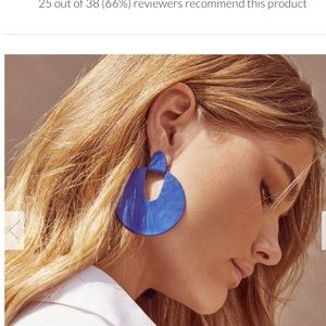 Kendra Scott earrings Diane Statement in Matte